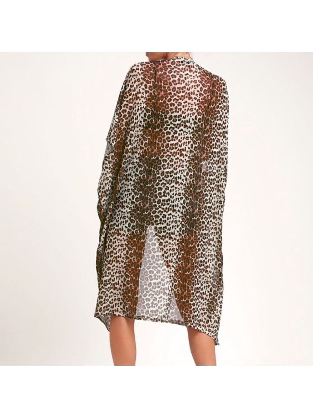 Lulus Cheetah Kimono